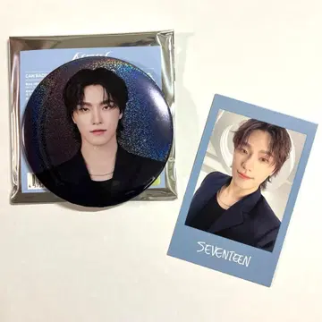 SEVENTEEN 세부치 NEW 디노 캔뱃지 인스턴트 사진 세트