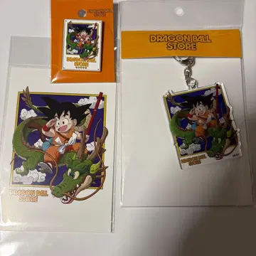 [미사용 새상품] 드래곤볼 3종 세트 도쿄 스토어 한정판