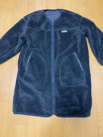 미사용 새상품 Wild Things 리버서블 보아 코트 블랙