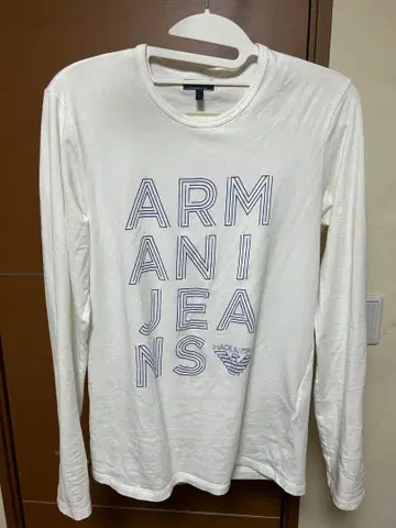 Armani Jeans 화이트 긴팔 셔츠 L