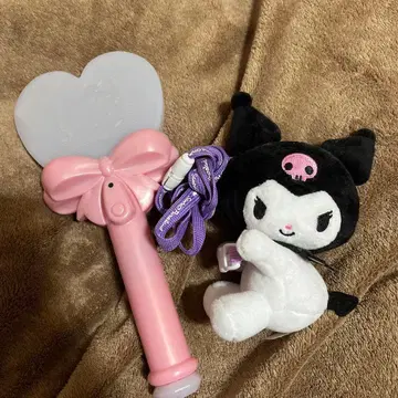 산리오 퓨로랜드 미라클 하트 라이트 쿠로미 마스코트 세트