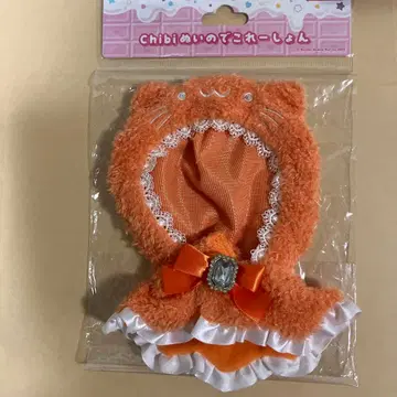 Chibi 인형 데코레이션 오렌지 고양이 1점