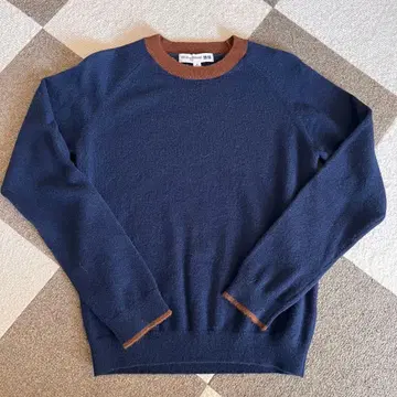 유니클로 크루넥 긴팔 니트 스웨터 무지 캐시미어 여성용 M