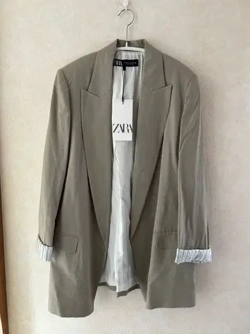 ZARA 자라 테일러드 자켓 베이지 새상품