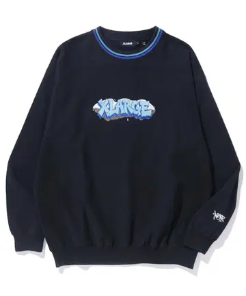 XLARGE 그래픽 자수 맨투맨
