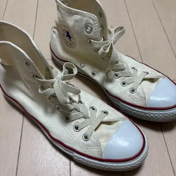 컨버스 올스타 아이보리 하이컷