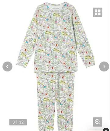 츠모리치사토 쓰리 원더랜드 앨리스 파자마 새상품