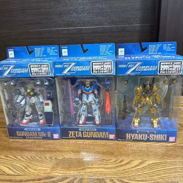MOBILE SUIT IN ACTION 건담 프라모델 3체 세트