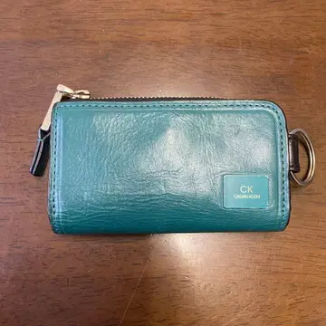 캘빈클라인 CALVIN KLEIN 그린 가죽 키케이스