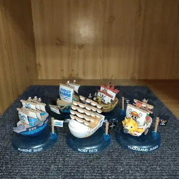 ONE PIECE 흔들흔들 해적선 컬렉션 5세트