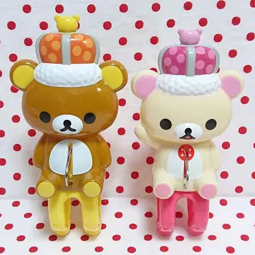 리락쿠마 클립 빨래집게 2개 세트