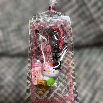 헬로키티 스트랩 핑크