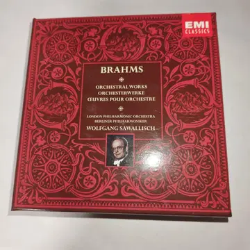 사바리쉬&런던 필, 브람스/교향곡 전집, 협주곡집 외 (7CD)