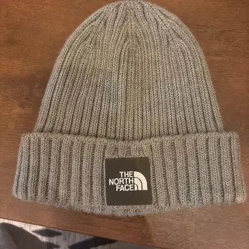 THE NORTH FACH 니트 모자 그레이