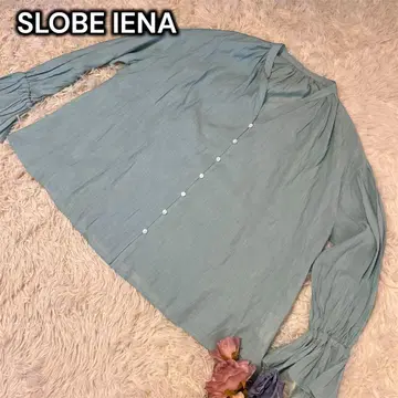 새상품급 SLOBEIENA PE 보일 볼륨 블라우스 셔츠 가디건 가을