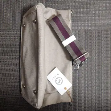 새상품 천연 가죽 핸들 2way 토트백 그레이