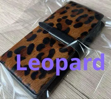천연 가죽 송치 레오파드 장지갑 예쁜 아름다운 가을 지갑 가죽