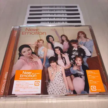 NiziU New Emotion 일반ver CD 시리얼