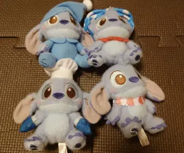 스티치 밀키 보아 봉제 인형 4종 세트