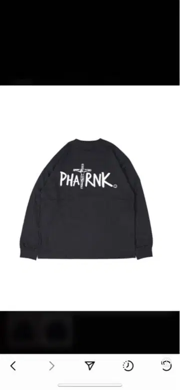 phatrnk 그리스도 로고 롱 T 5 XL