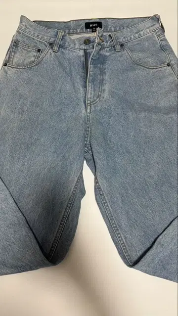 HUF 라이트 블루 데님 팬츠