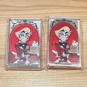 해즈빈 아니카페 리키드 아크릴 키링 루시퍼