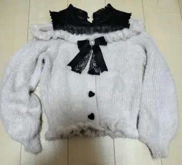 리즈리사 레이어드 스타일 어깨 트임 니트