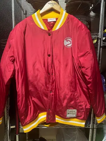 NBA 미첼 & 네스 호크스 바시티 자켓 미첼