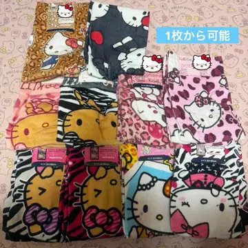 조합 자유 2장 아베일 시마무라 헬로키티 쿠로미 페이스 타월