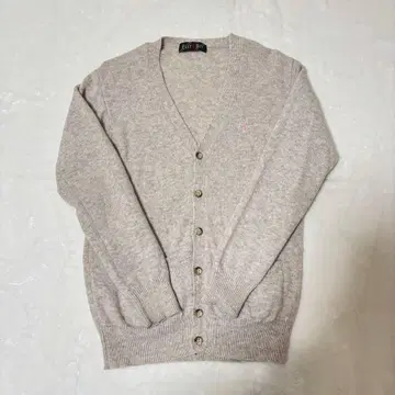 새상품급 EASTBOY 가디건 9호 오트밀 베이지