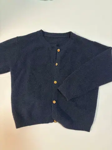 LAUIR 네이비 버튼 가디건