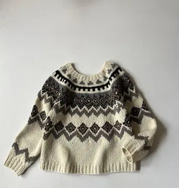 SLOBE IENA 슬로브 이에나 페어아일 니트