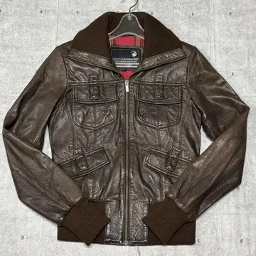 Goose craft Bomber302 가죽 자켓 구즈크라프트