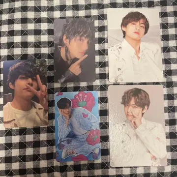 BTS 김태형 태현 미니 사진 트레이딩 카드