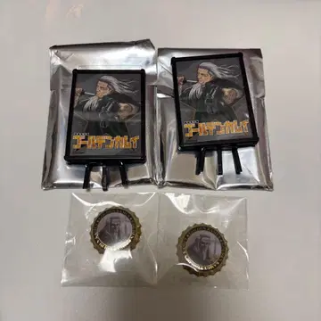 골든 카무이 극장판 왕관 캔뱃지 미니 포스터 프레임 히지카타 토시조