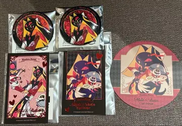 해즈빈 호텔 서펜샤스 아니카페 캔뱃지 카드 코스터