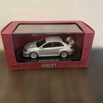 EBBRO SUBARU WRX STI 실버 미니카