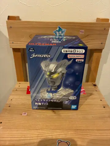 울트라맨 제로 동상 라이트 약 17cm 미개봉 새상품