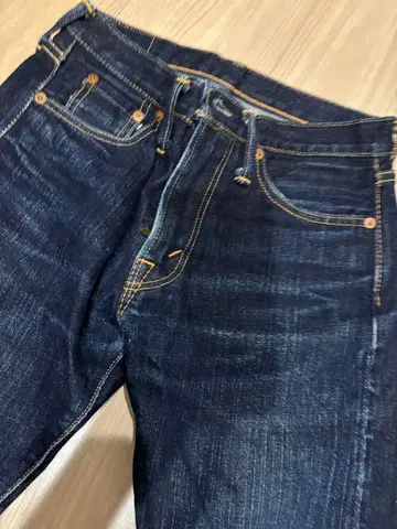 새상품급 플랫 헤드 스트레이트 청바지 사이즈 27