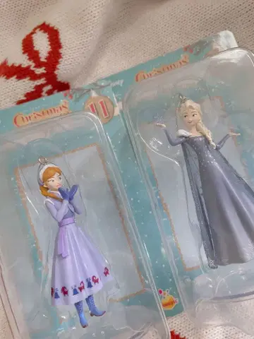 안나와 엘사 크리스마스 오너먼트 세트 제일복권