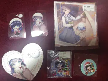 Nayuta 나유타 굿즈세트 아크릴 카드 캔뱃지 안경닦이