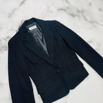 새상품급 anysis 테일러드 자켓 트위드 라메 세레모니 온워드