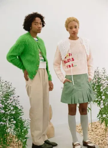 [ TTT_MSW 22SS ] 모헤어 크루넥 가디건 M