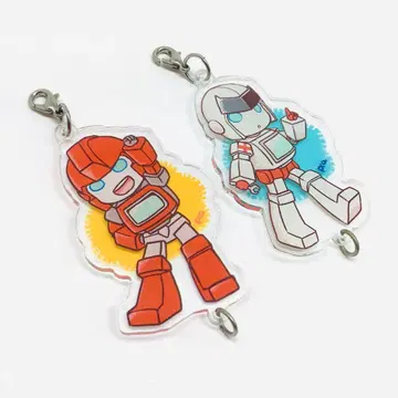 동인 굿즈 트랜스포머 아이언하이드 라쳇 아크릴 키링