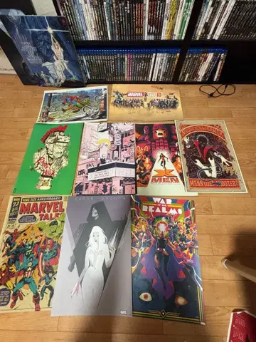 마블 캐릭터 포스터 18장 세트