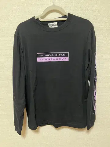 ROUNDABOUT 롱티 블랙 M 키타니 타츠야
