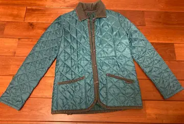 라벤햄 퀼팅 자켓 여성용 34 ( S사이즈 ) 블루그린 계열