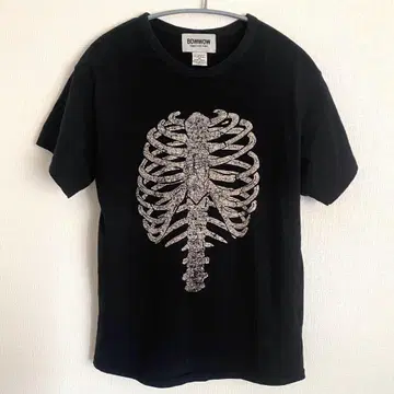 BOW WOW x BEAMS BOY 별주 BONE T셔츠 바우와우