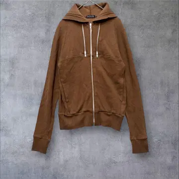 [ 파이널 홈 ] 고품질 긴팔 지퍼 후드티 브라운 XS