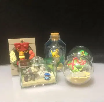 포켓몬 아쿠아 보틀 테라리움 컬렉션 리스 컬렉션 5점